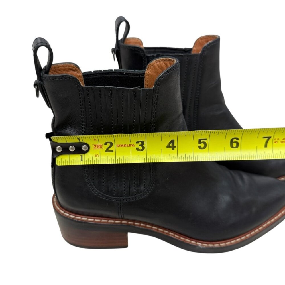 COACH Bowery Leather Pointed Toe Chelsea Booties Women's size 6 / 36.5 - Picture 9 of 13